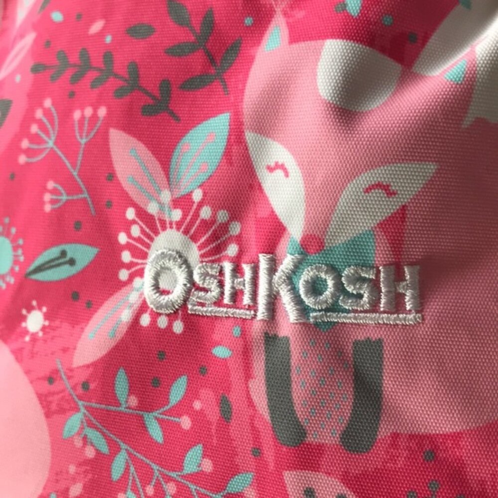 18M OshKosh Toddler Baby Girl Pink Bunting Snowsuit One Piece - Picture 11 of 11